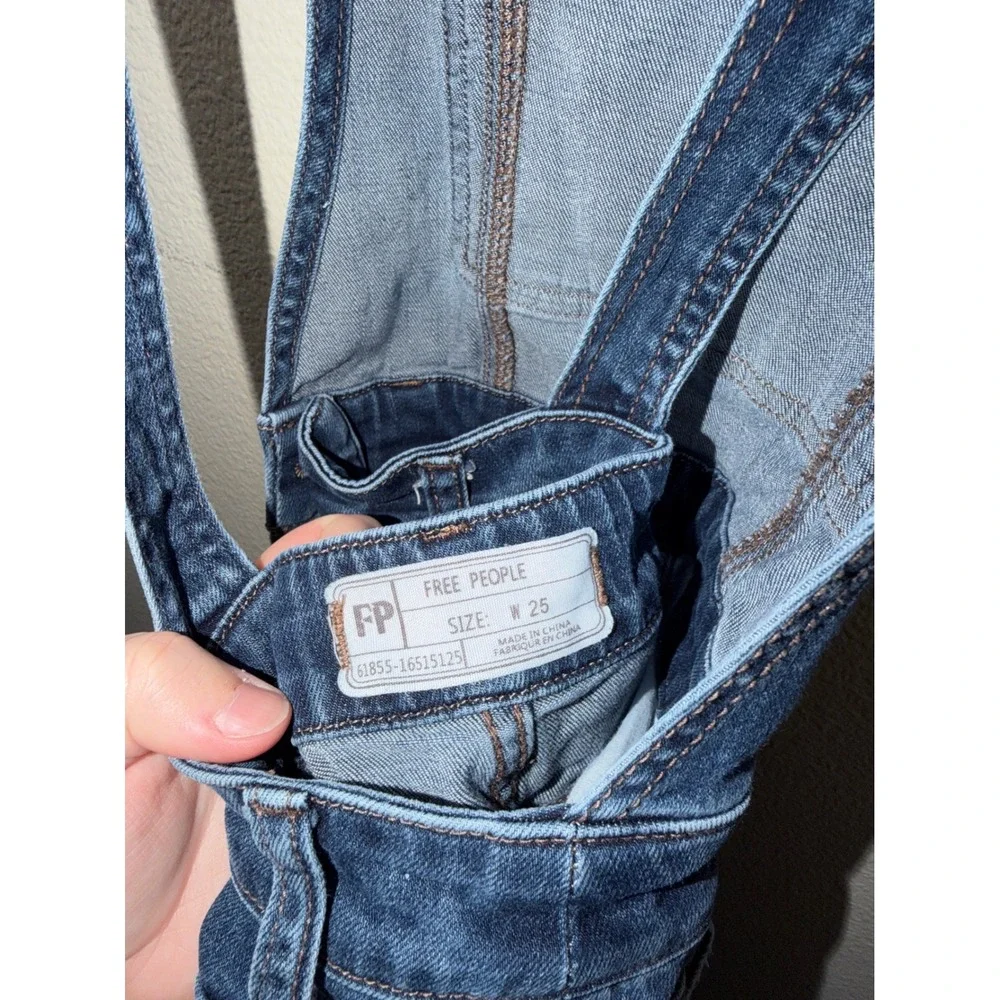 Women's Free People Denim Overalls Size w25